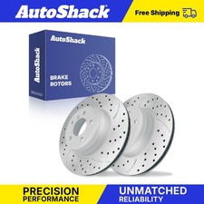 Rear Drilled Slotted Brake Rotors Pair For Bmw 428i 2014-2016 Rwd L4 2.0l Rear Drilled Slotted Brake Rotors Pair For Bmw 428i 2014-2016 Rwd L4 2.0l