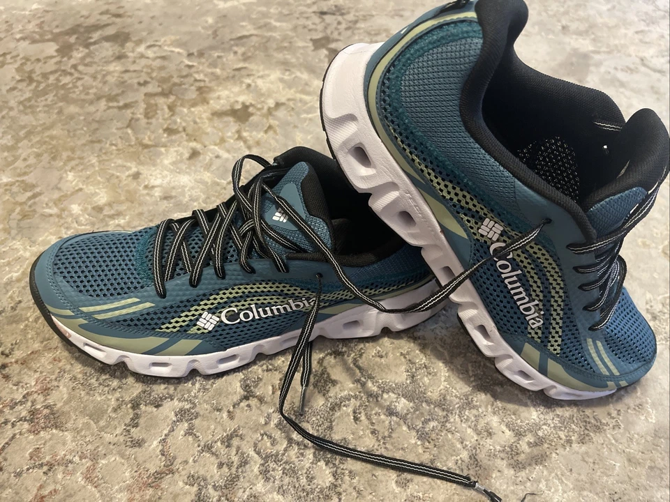 Columbia Herren Schuhe Wanderschuhe Hikingschuh - black/blau Gr.42,5 - Bild 2 von 4