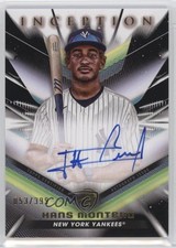 2023 Bowman Inception Auto 53/399 Hans Montero #BPA-HM Auto 10w8