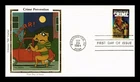US COVER CRIME PREVENTION MCGRUFF THE CRIME DOG FDC COLORANO SILK CACHET