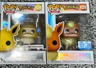 Funko POP! Pokemon Center Exclusive Pearlescent Lot Jolteon & Flareon Lot x2
