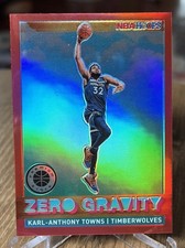 2019-20 Panini NBA Hoops - Zero Gravity Karl-Anthony Towns #17 Holo
