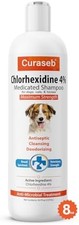 Chlorhexidine 4 Dog Cat Shampoo Vet Strength 8oz