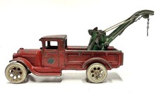 Original 1929 Arcade 11 Ford Model-A Wrecker Tow Truck Kenton Hubley Williams