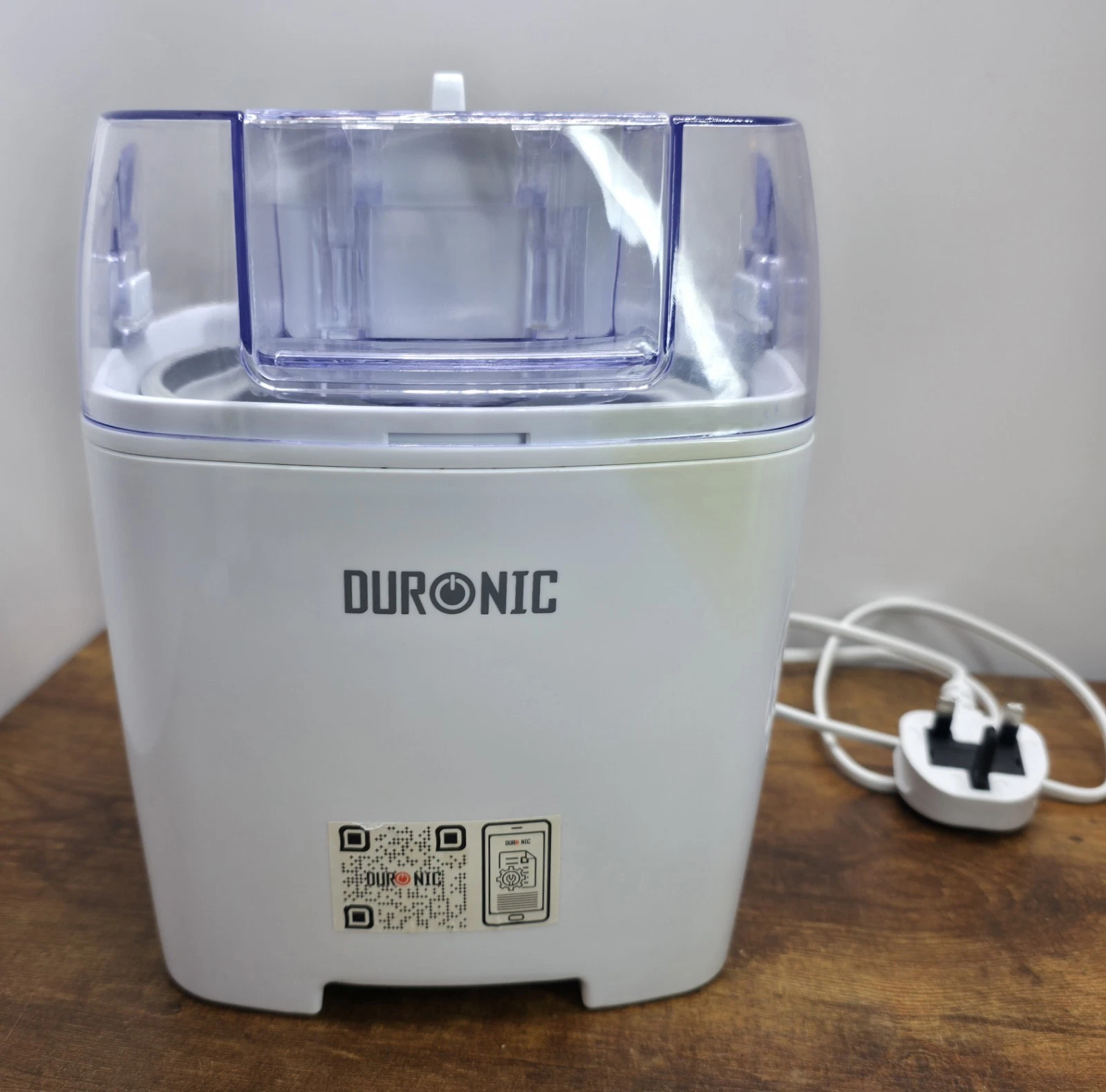 Ice Cream Dessert Maker Duronic IM540 Tested And Working 1.5L Pre Freeze Bowl
Opens in a new window