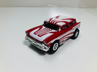 Auto-World /  '57 NOMAD '' STARBURST ''  Slot Car ~NEW~ run on AFX, AURORA, TYCO