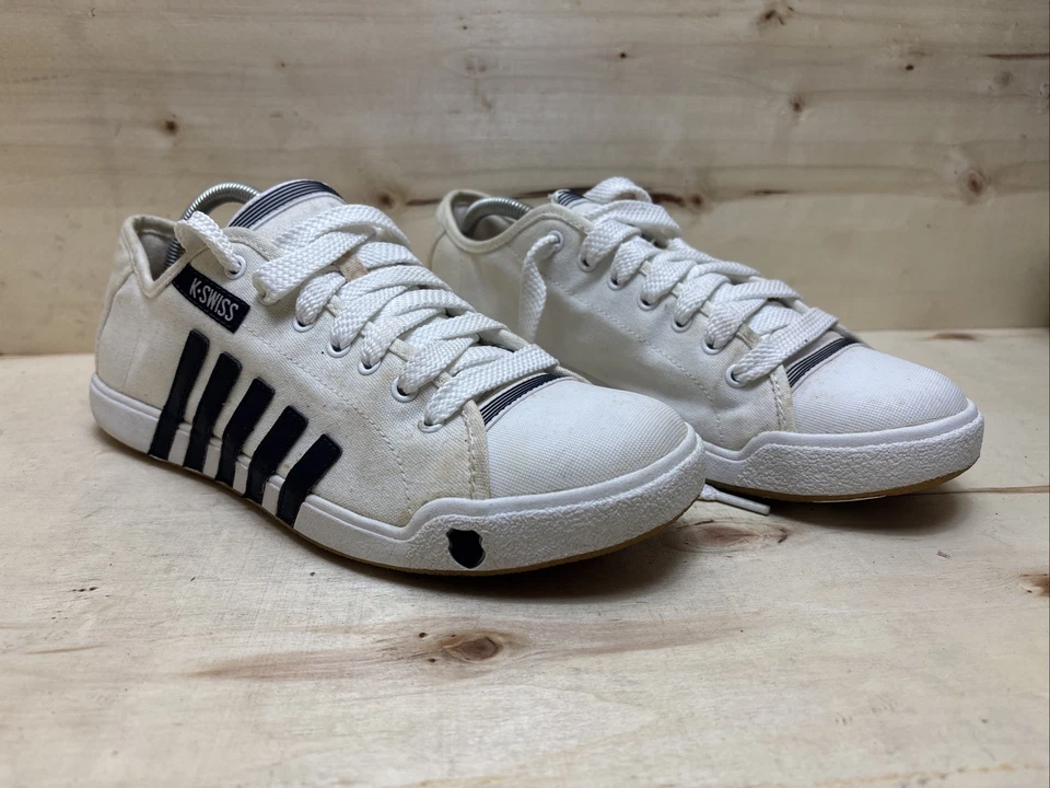 K SWISS, KAYSWISS HERRENSCHUHE FREIZEITSCHUHE SNEAKER Gr:41 UK:7 WEIß - Bild 2 von 4