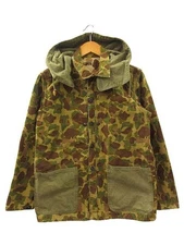 Mens Buzz Rickson’s Buzz Rickson s BUZZ RICKSON S Camouflage Reversible Jacket H