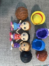 Flipsies Figures & Accessories 3 Figures & 6 Wigs Vetch