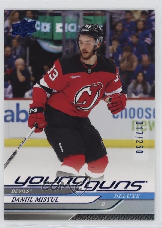 2024-25 Upper Deck Series 2 Young Guns Deluxe /250 Daniil Misyul #479 bq0