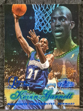 96/97 1997 Flair showcase Legacy Collection Row 2 Kevin Garnett 58/100
