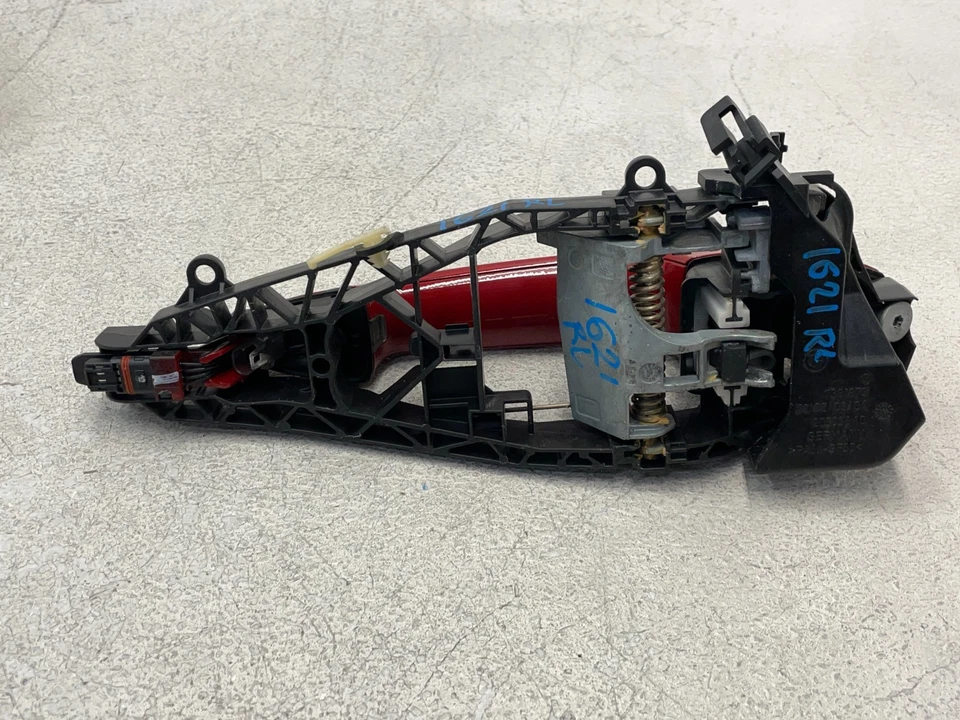 15 16 17 18 BMW X5 M F85 manija de puerta exterior del conductor trasero izquierdo rojo 1621 OEM Foto 3 de 4