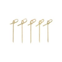 "Papstar Fingerfood-Picker \"Pure\" 6 Cm, Knoten-Design, Ideal FüR Snacks |"