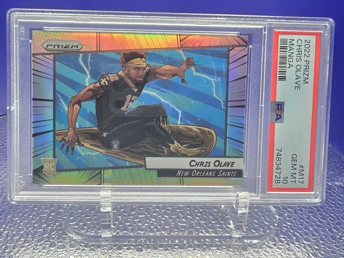 Chris Olave #M-17 2022 Panini Prizm Manga card