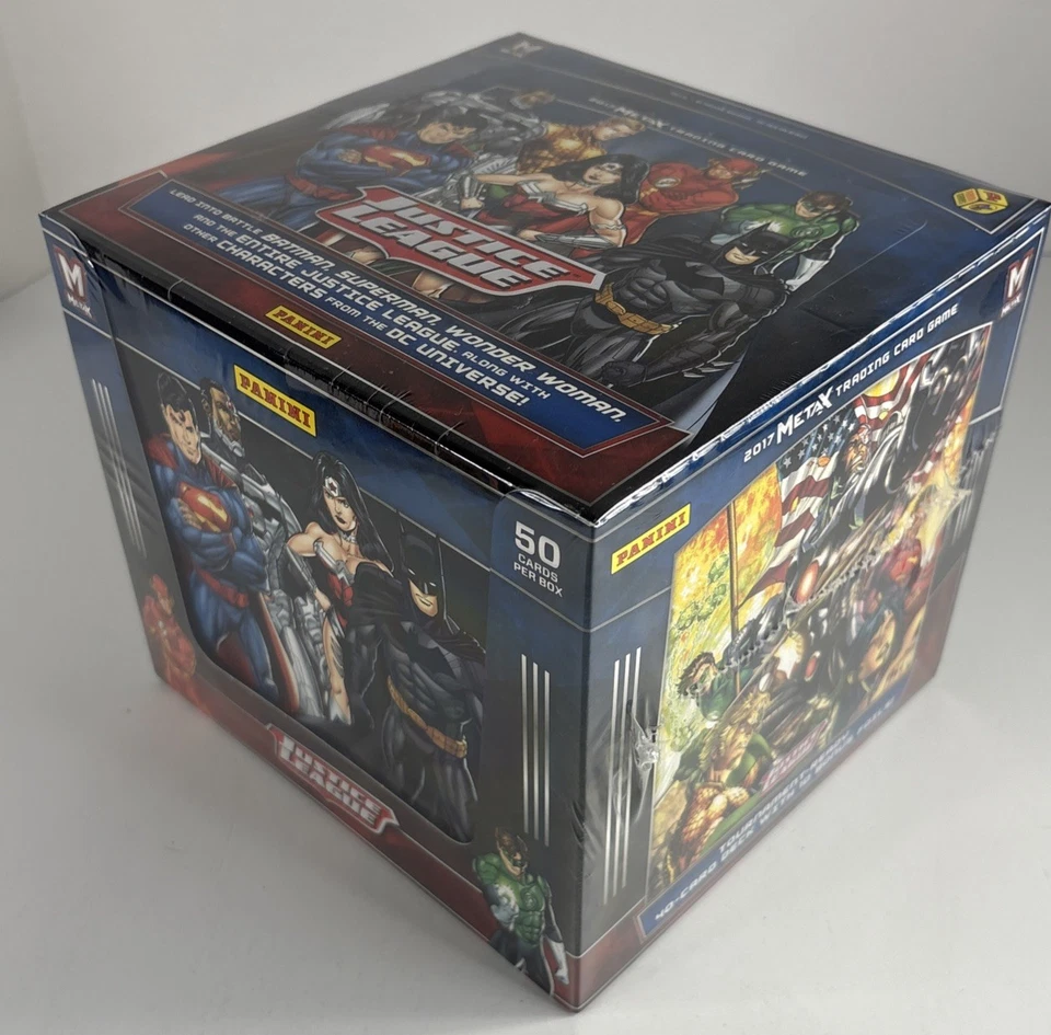 2017 Panini MetaX Justice League Starter TCG Box DC Comics [Factory Sealed] - Image 3 of 4