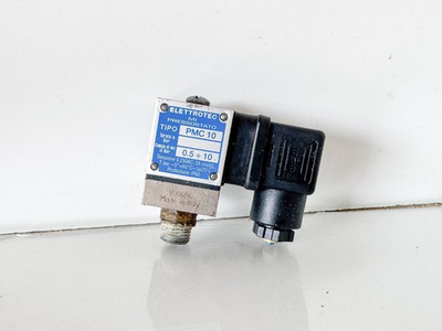 #ad Elettrotec PMC10 0.5 10 Bar Pressure Switch G1 8 BSBT 250VAC EL18 $79.95