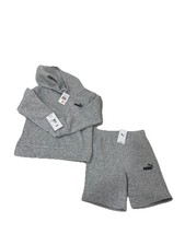 Adidas Boys 2 Piece Hoodie And Shorts Size 5T