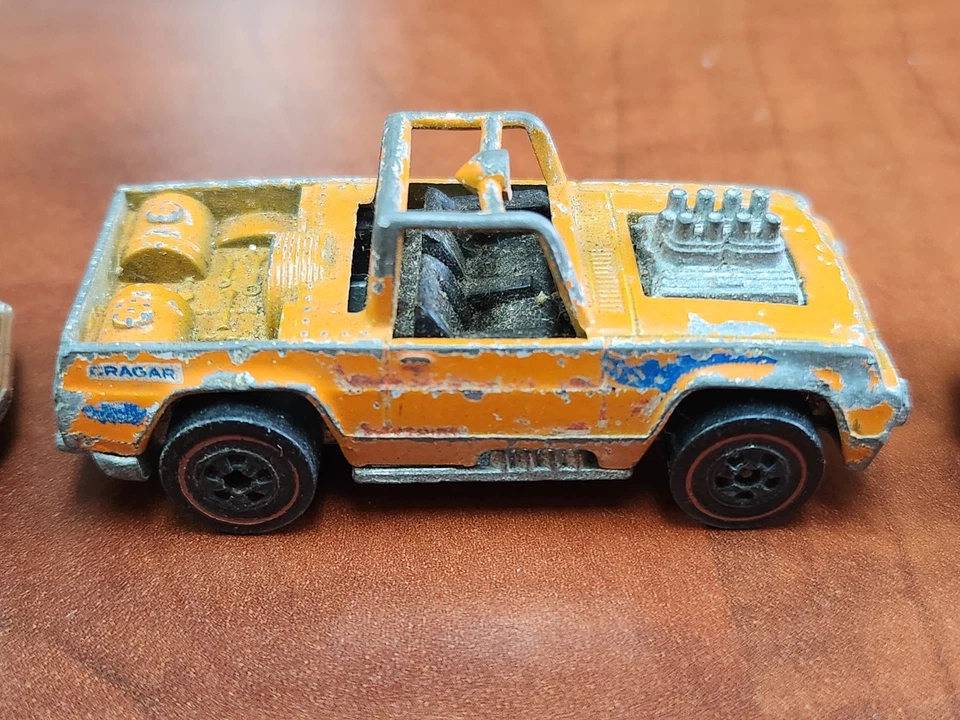Hot Wheels Beach Lote Dune Daddy Redline, Baha Bruiser, Palm Beach GMC Foto 3 de 4