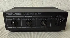 Realistic 42-2115 Stereo Tape Control Center Radio Shack Vintage Audio Recorder