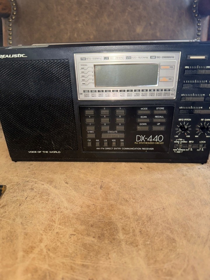 Alimentatore AC/DC ABLEGRID Per Ricevitore Realistico DX-440, AM/FM, Caricatore A Muro