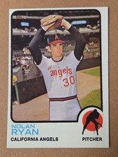 1973 Topps - Nolan Ryan 220 Angels Exnm Great Edgescorners Off Center