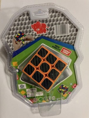 Neu 3X3X3 Kohlefaser Speed Cube Stressabbau Spielzeug 2-teiliges Set schneller Versand