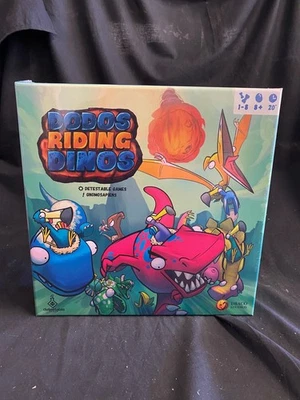 Dodos Riding Dinos (Draco Studios, 2021, New) 1-8 players, ages 8+