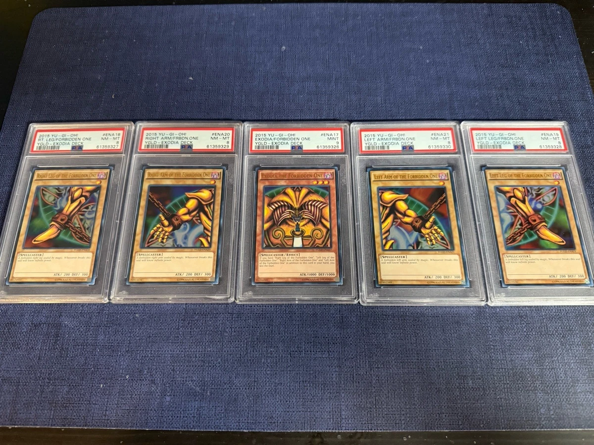 Exodia Konami Yu-Gi-Oh! TCG Professional Sports Authenticator (PSA