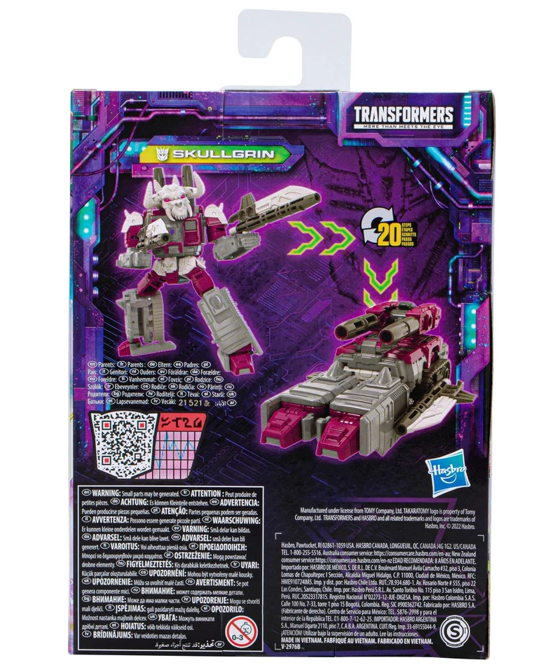 Transformers Legacy Skullgrin Figura de Acción Hasbro - Imagen 3 de 4