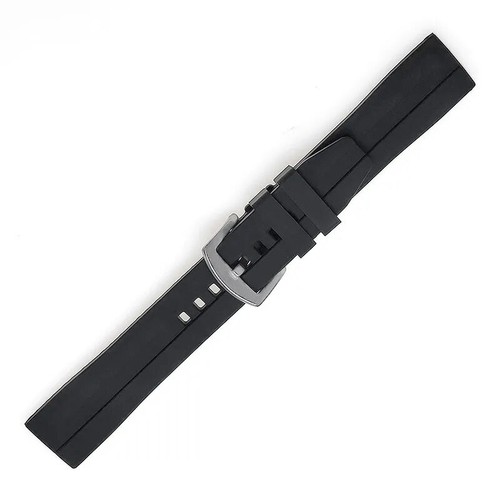 Correa de reloj de silicona larga de 20 mm 22 mm de gran tamaño pulsera de goma para Seiko 5 Diver - Imagen 8 de 15