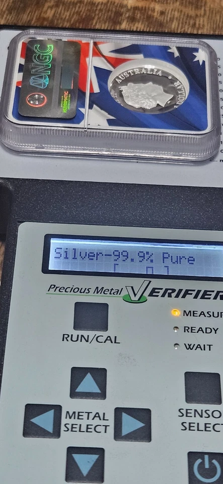 2018P Australia 1oz Silver Wedge-Tailed Eagle High Relief NGC PF70 Ultra Cameo. - Imagem 4 de 4