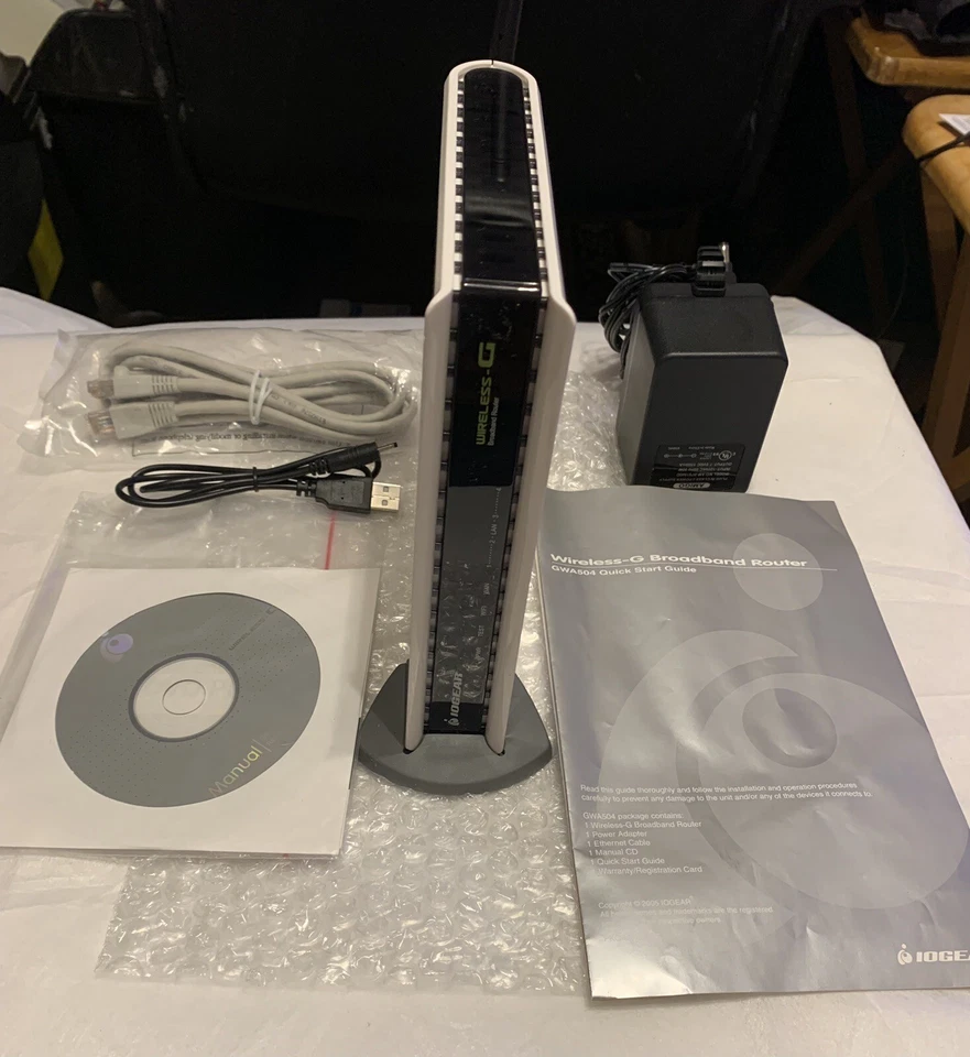 Router Wifi de banda ancha inalámbrico IOGear MPN: GWA504 A++! Foto 2 de 4