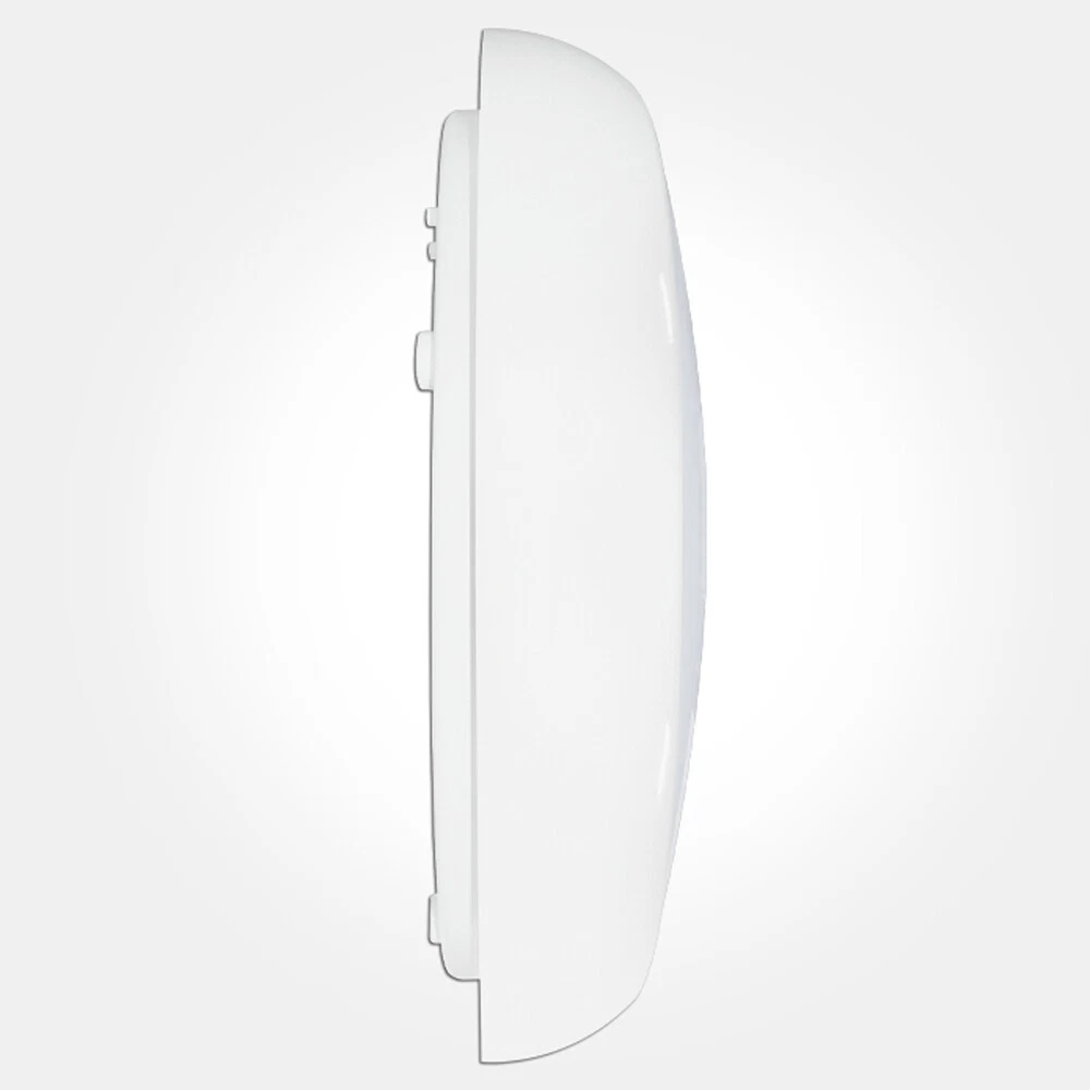 Sensor de emergencia/microondas con luz LED 2D de 18 vatios IP65 mampara blanca