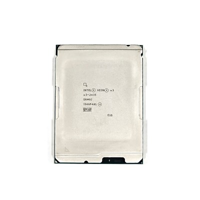 Intel Xeon w3-2435 8 Core 3.10GHz Base / 4.50GHz Max Turbo Processor CPU - SRM9J