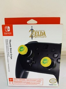 zelda breath nintendo switch wild grips legend stick