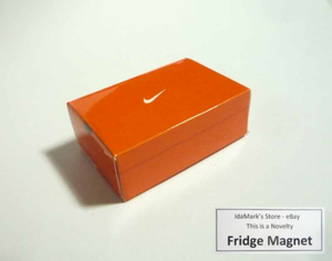 nike orange shoe box