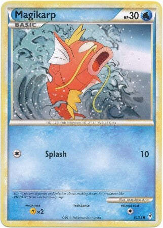 Pokemon Call Of Legends Magikarp 61/95 Card