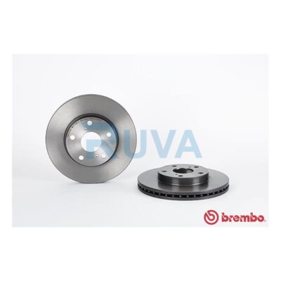 Fits Toyota Auris 2006-2012 1.3 1.4 D 1.6 1.8 Ruva Front Brake Discs