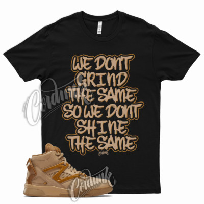 Black GRIND T Shirt for  Juun J. Pump Omni Zone ll 2 Wild Brown Lee 3