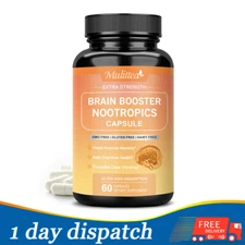 Brain Supplements & Nootropics - Memory Focus Mental Concentration Booster Pills