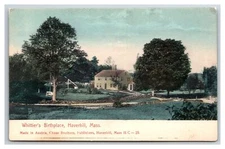 Haverhill MA Birthplace Of QUAKER John Greenleaf Whittier UDB