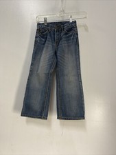 DKNY Jeans Boys 6 Blue Denim Mott Straight Pants