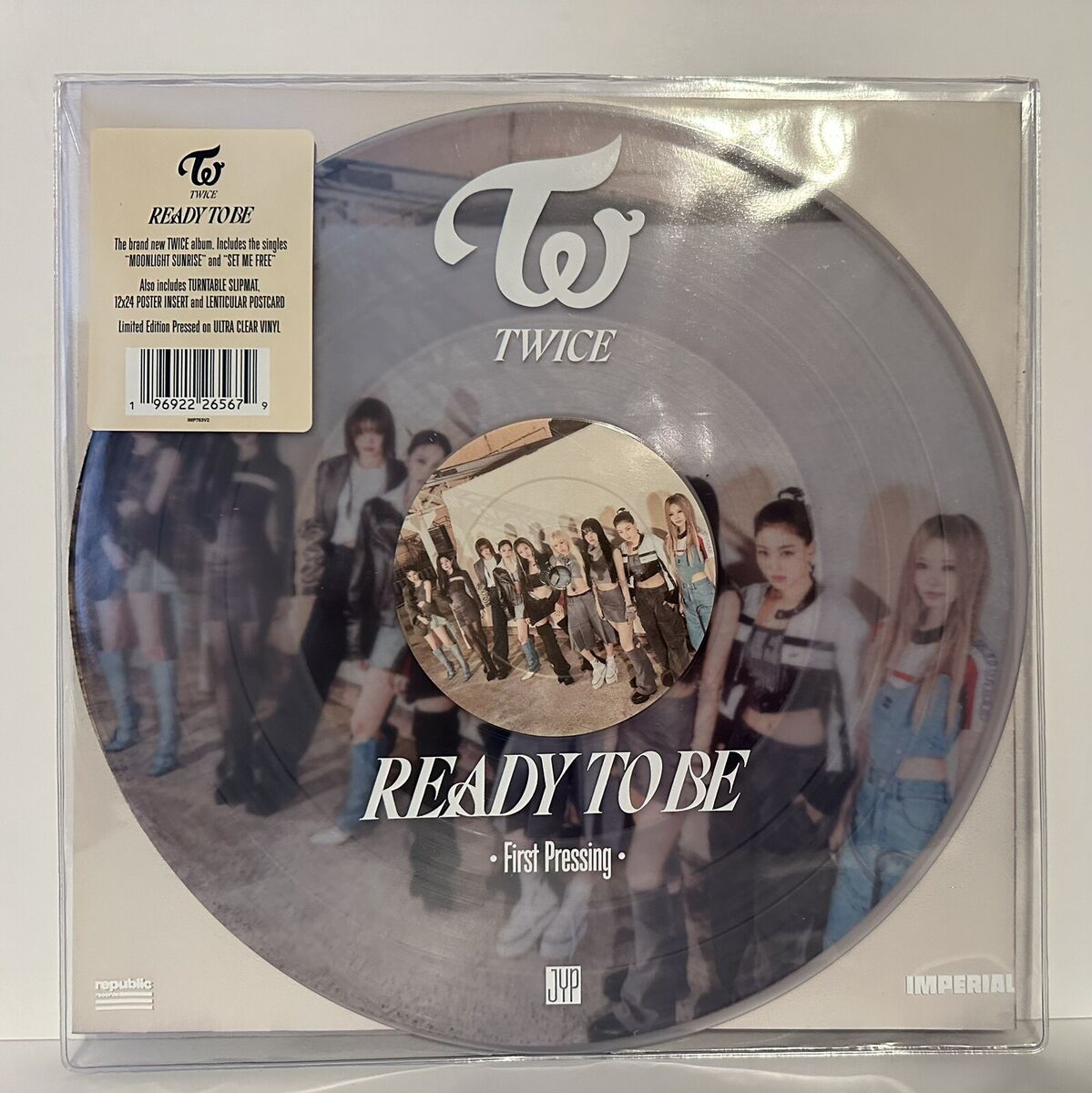 TWICE Ready to be アナログ レコード LP クリア仕様 未開封