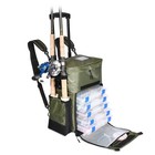 Rolling Fishing Tackle Box Backpack Storage Bag Fishing Tackle Bag 3600 Trays