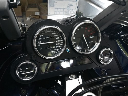 Fits: Bmw K1200 GT / RS 4-Teilig Poliert Aluminium Tachoringe Tacho Ringe - Picture 9 of 10