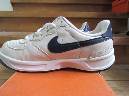 nike ACE '83 (PS) taglia 1Y 302523-141 bianco/midnight navy - Foto 4 di 10