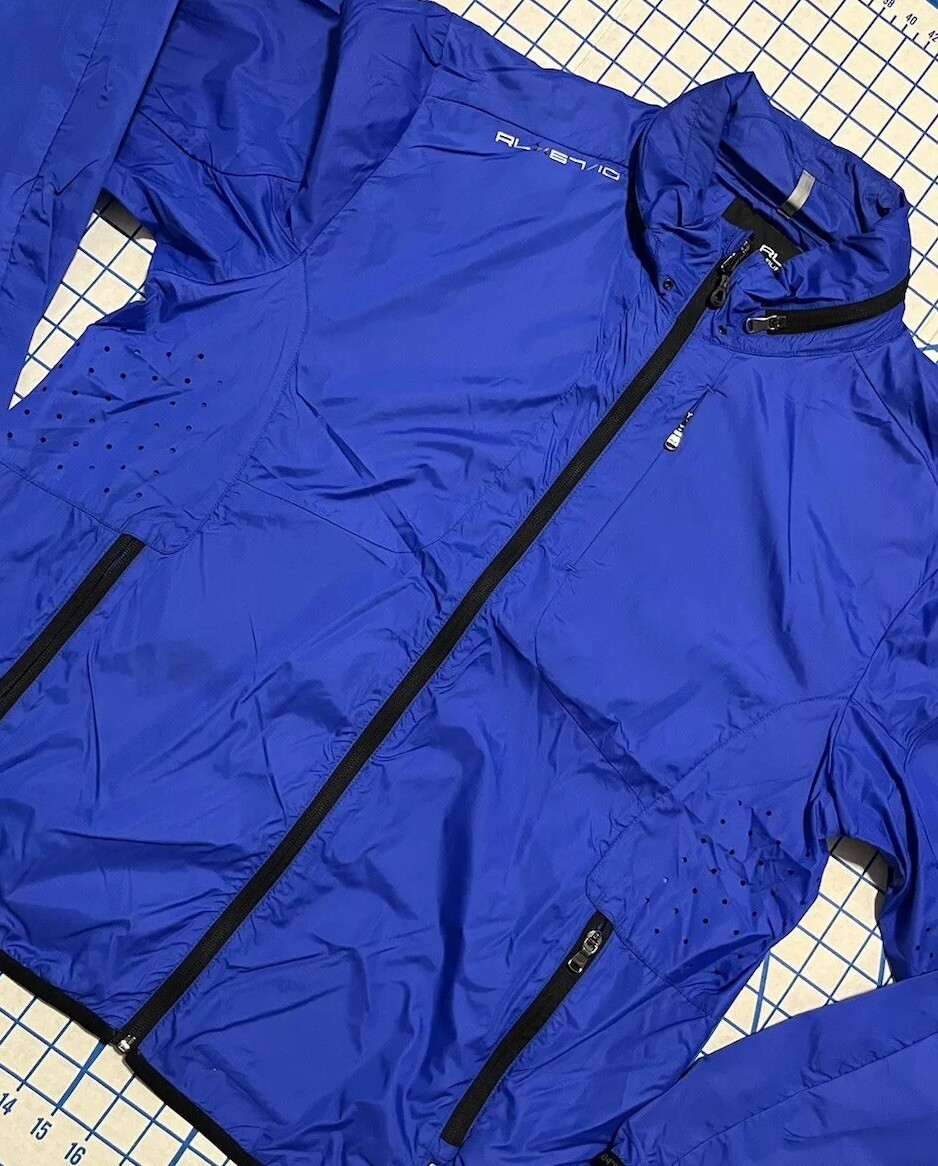 RLX Ralph Lauren グレー ジャケット US/XL Polo Ralph Lauren Grey RLX Water Repellent Hooded Jacket