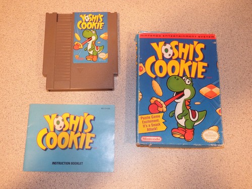YOSHI'S COOKIE FÜR NINTENDO NES IN BOX MIT ANLEITUNG!