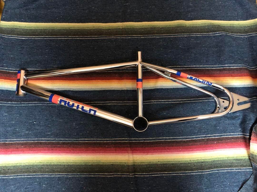 Hutch BMX Frame 20-inch - Old School, with Minor Scratches & Rust