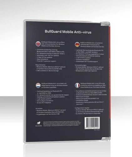 BullGuard Mobile Anti-Virus CD für Symbian Geräte und Windows Mobile - Bild 2 von 2